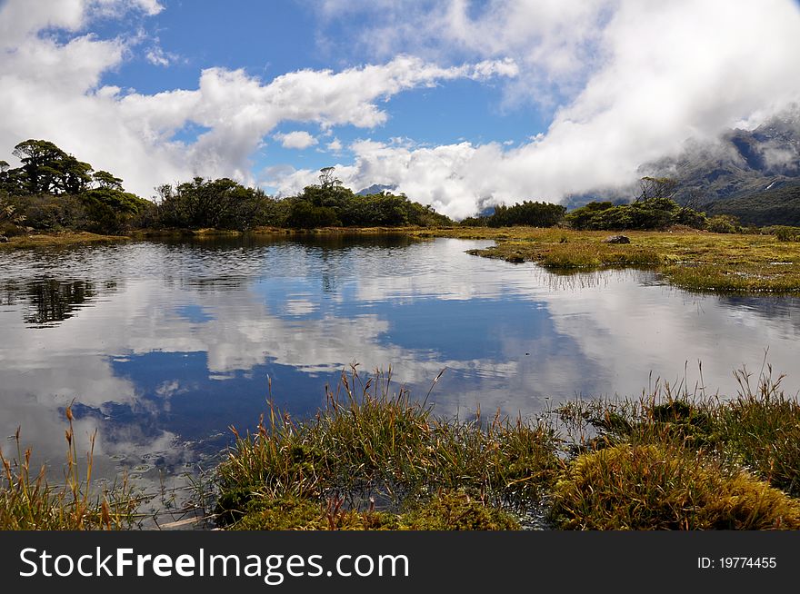 Lake in Milford Sound