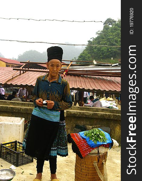 Black Hmong Woman