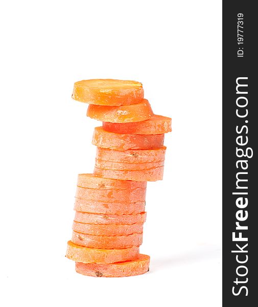 Carrot slices column