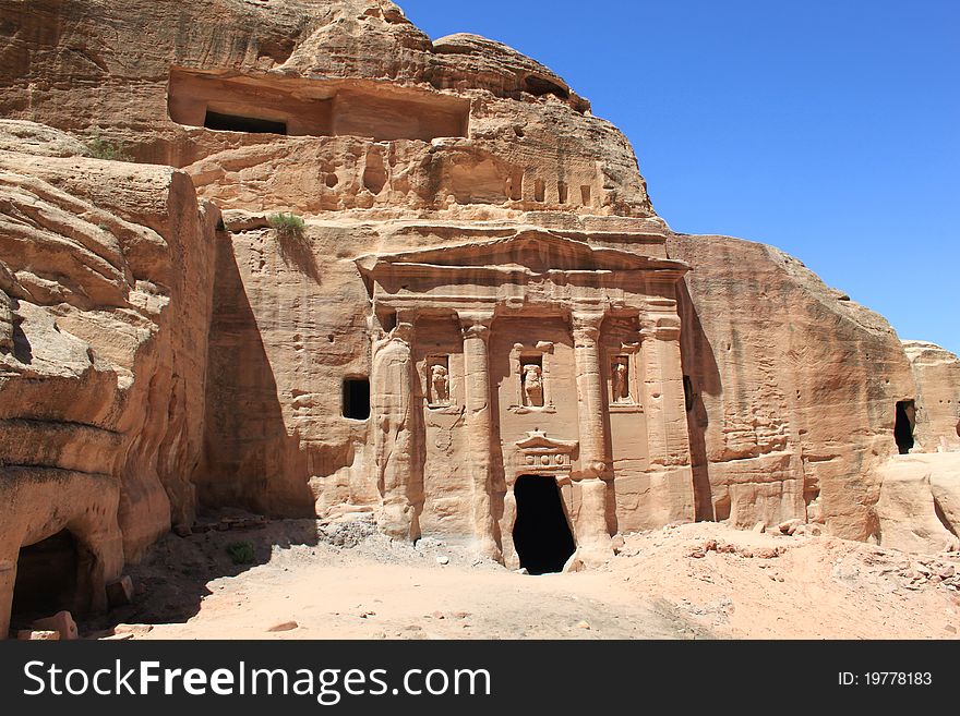 Tomb In Petra.