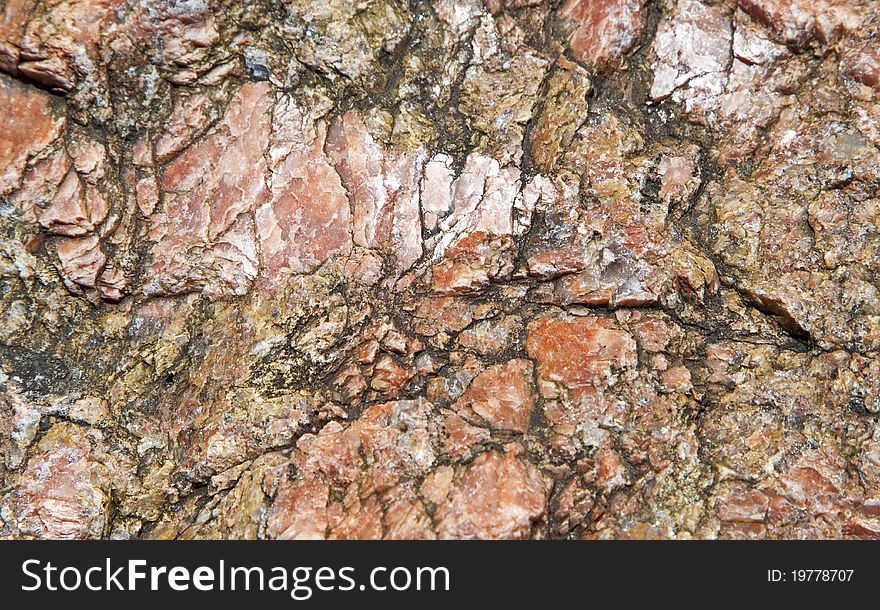 Rough textured granite stone background