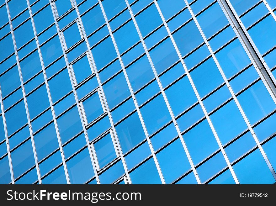 Office Windows Of A Modern Building