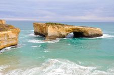 London Bridge,Great Ocean Road Stock Image London Bridge,Great Ocean Road Stock Image
