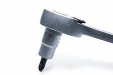 Screwdriver Bit With Ratchet Royalty Free Stock Photo Screwdriver Bit With Ratchet Royalty Free Stock Photo