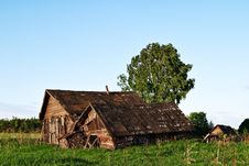 Abandoned Old Wooden Houses In Rural Area Stock Photos Abandoned Old Wooden Houses In Rural Area Stock Photos