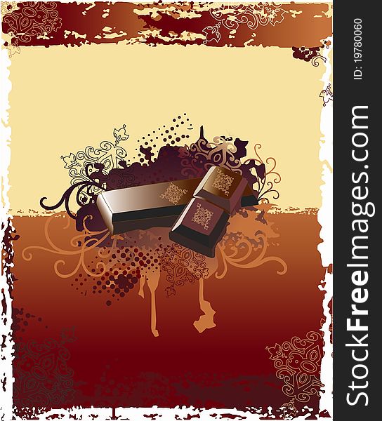 Vector Chocolate  Background