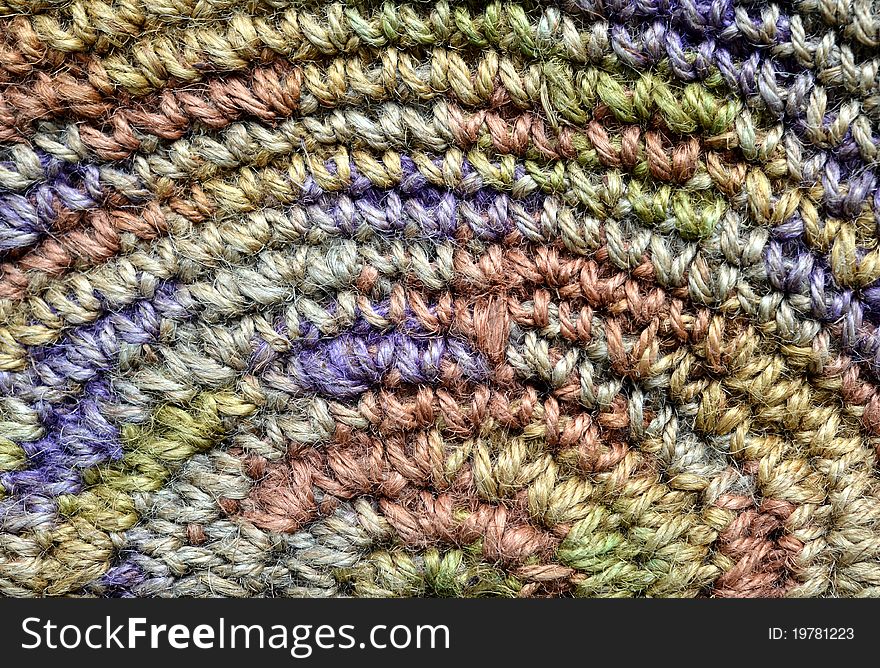 Colorful Yarn Weave