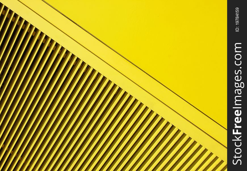 Closeup of yellow wall whit jalousie. Closeup of yellow wall whit jalousie
