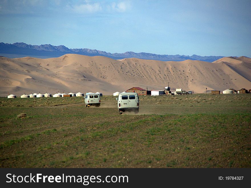 Landscape in Mongolia