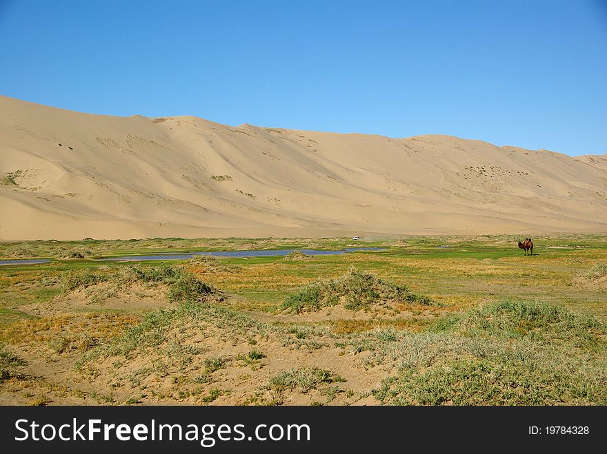 Landscape in Mongolia