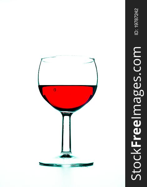 This is a glass of wine. This is a glass of wine