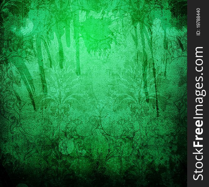 Dirty green grunge background for design. Dirty green grunge background for design