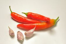 Garlic And Peppers Stock Image Garlic And Peppers Stock Image