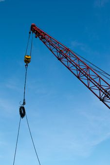 The Elevating Crane Royalty Free Stock Photos The Elevating Crane Royalty Free Stock Photos