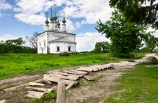 Traditional Russian Church In Ancient Town Suzdal. Stock Photography Traditional Russian Church In Ancient Town Suzdal. Stock Photography