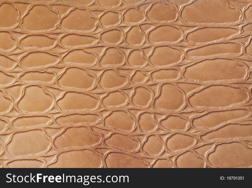 Abstract natural brown leather texture. Abstract natural brown leather texture.