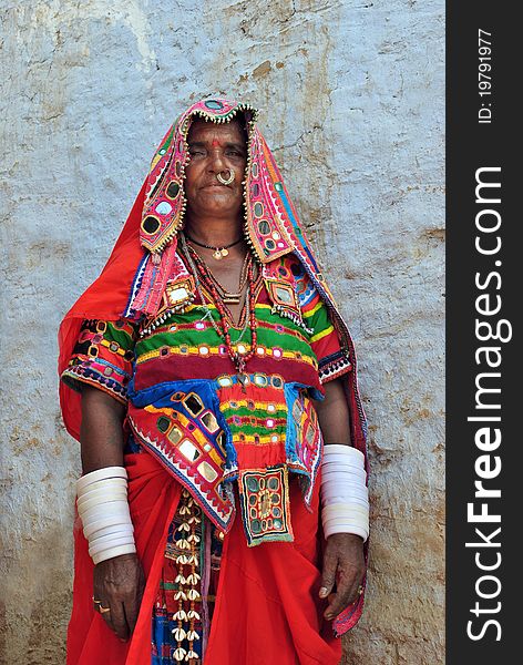 Indian rural traditional woman posing. Indian rural traditional woman posing