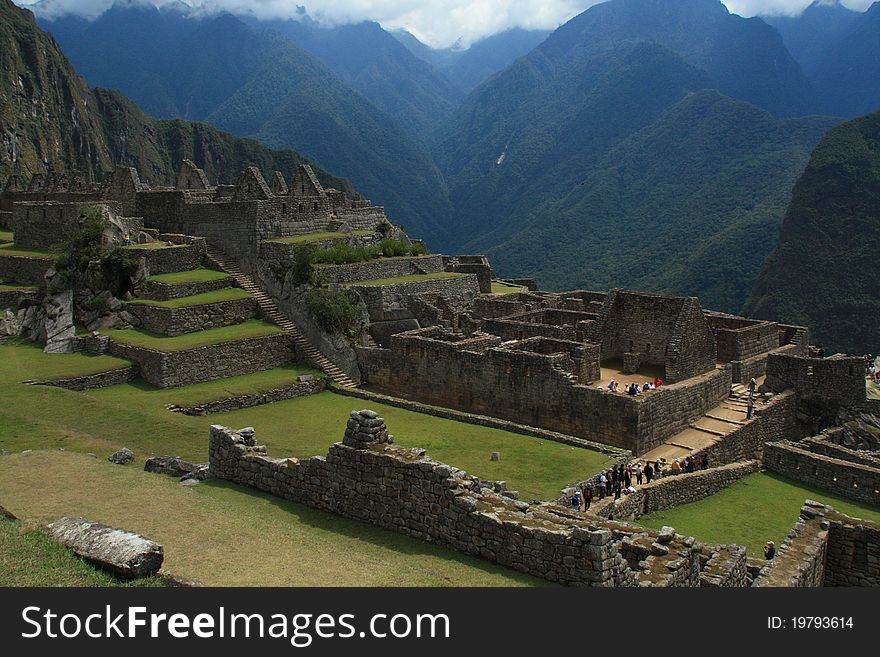 Ancient Incas Machu Picchu town which was lost for many centuries and was found in the start of 20 century. Ancient Incas Machu Picchu town which was lost for many centuries and was found in the start of 20 century.