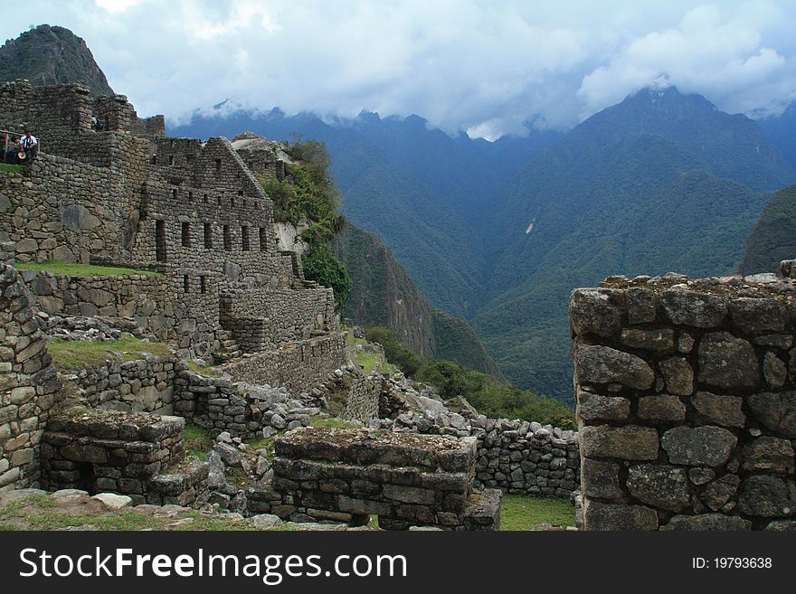 Ancient Incas Machu Picchu town which was lost for many centuries and was found in the start of 20 century. Ancient Incas Machu Picchu town which was lost for many centuries and was found in the start of 20 century.