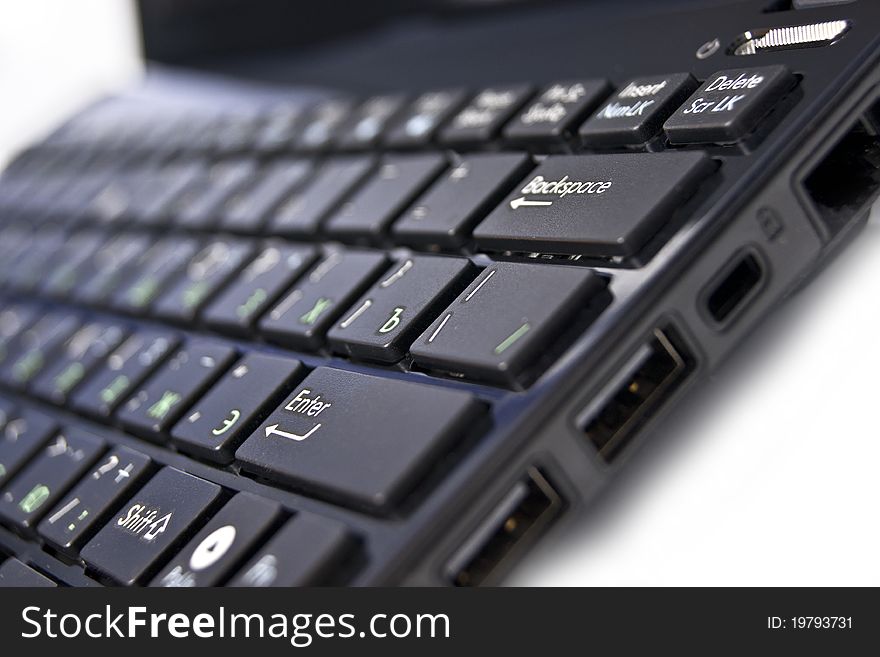 Close-up of computer keyboard. Close-up of computer keyboard