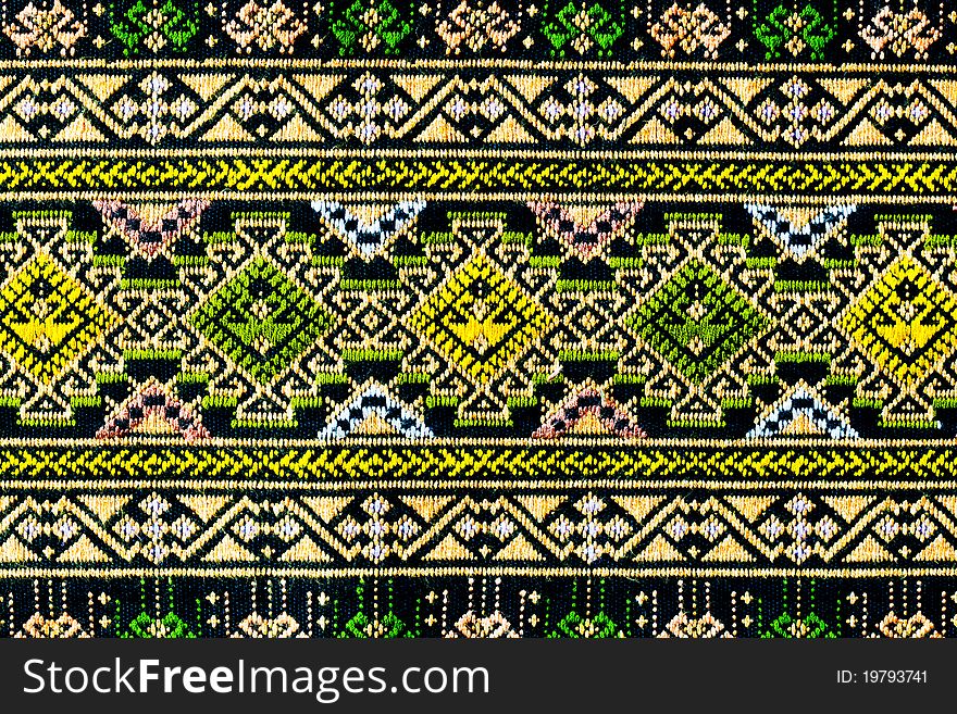 Ancient Thai Woven Cloth, Pattern1