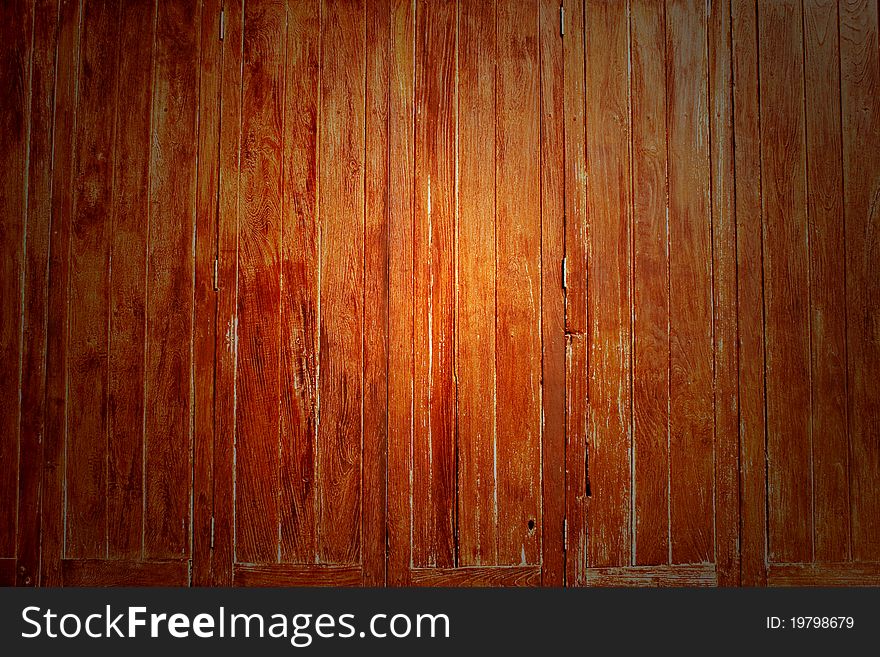 Texture of wooden wall background