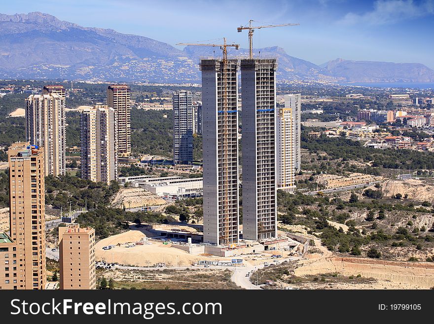 Towers In Construction