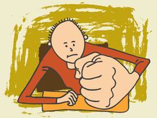 Determined Man Royalty Free Stock Photo Determined Man Royalty Free Stock Photo