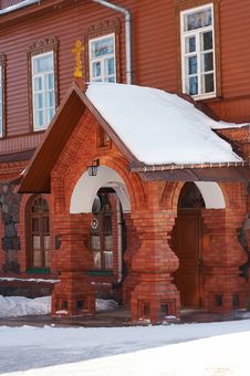 House In Women Monastery In Estonia Royalty Free Stock Photos House In Women Monastery In Estonia Royalty Free Stock Photos