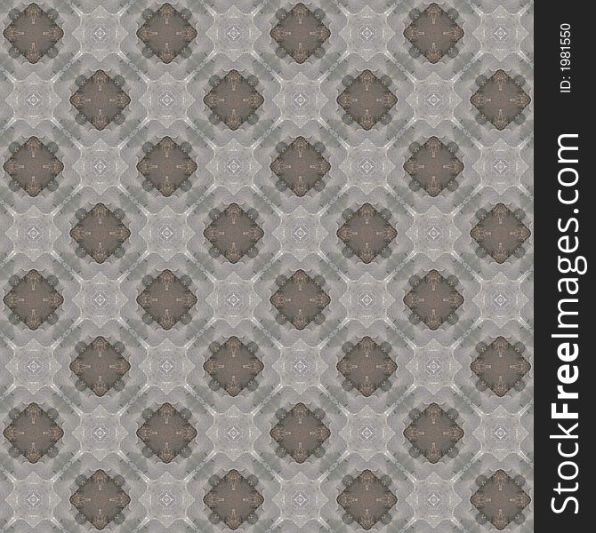 Seamlessly repeat pattern tile, ornament from stone