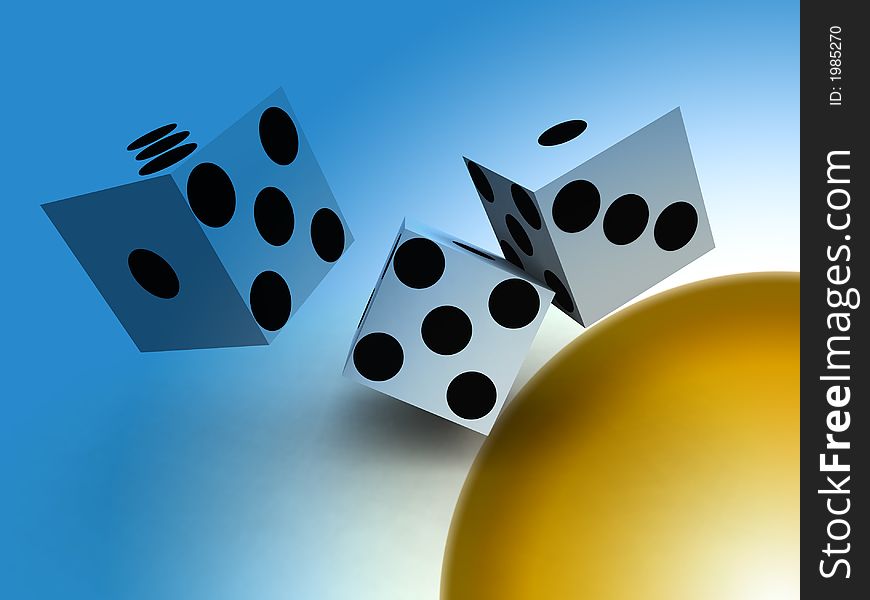 A image of a set of dice that have been thrown, it would be suitable for images based on betting. A image of a set of dice that have been thrown, it would be suitable for images based on betting.