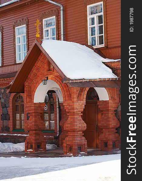 House in women monastery in Estonia