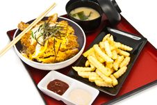 Bento, Japanese Food Style Royalty Free Stock Photography Bento, Japanese Food Style Royalty Free Stock Photography