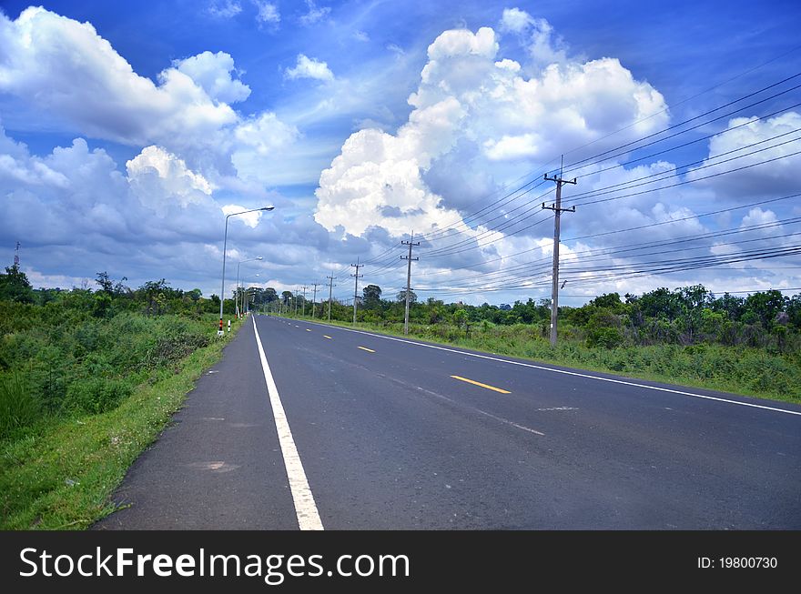 Road In Thailand