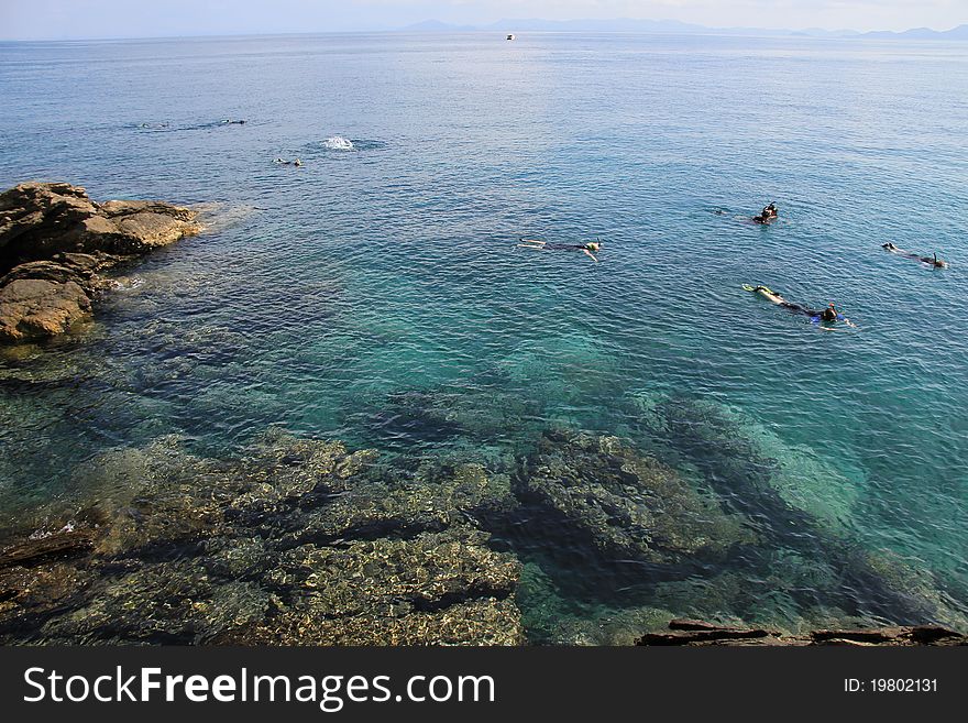 Snork in Thailand, AKho Pai island