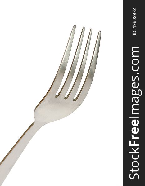 Dinner Fork isolated on white