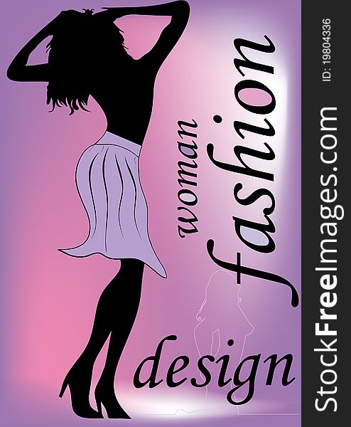 Fashion woman design,vector illustration