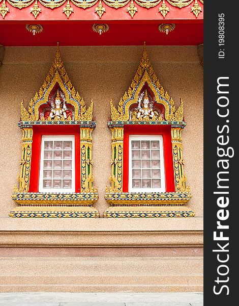 Art architecture temple Bangkok in Thailand. Art architecture temple Bangkok in Thailand