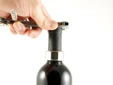 Wine Bottle Stock Photography Wine Bottle Stock Photography