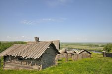 Russian Village Stock Photography Russian Village Stock Photography