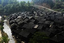 The Chinese Dong Minority People Live Village Stock Photos The Chinese Dong Minority People Live Village Stock Photos