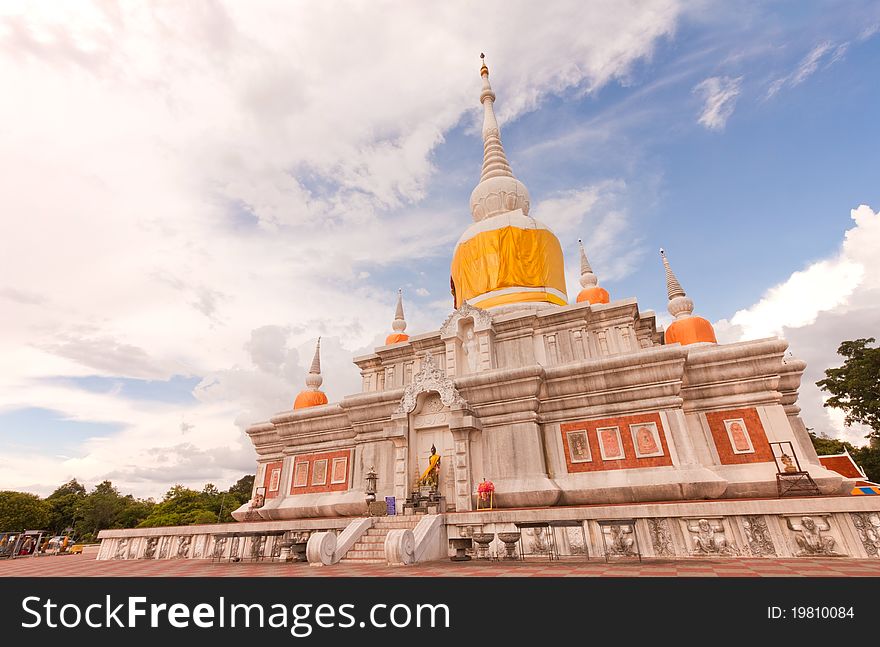 Sanctuary Of Of Buddhism In Thailand