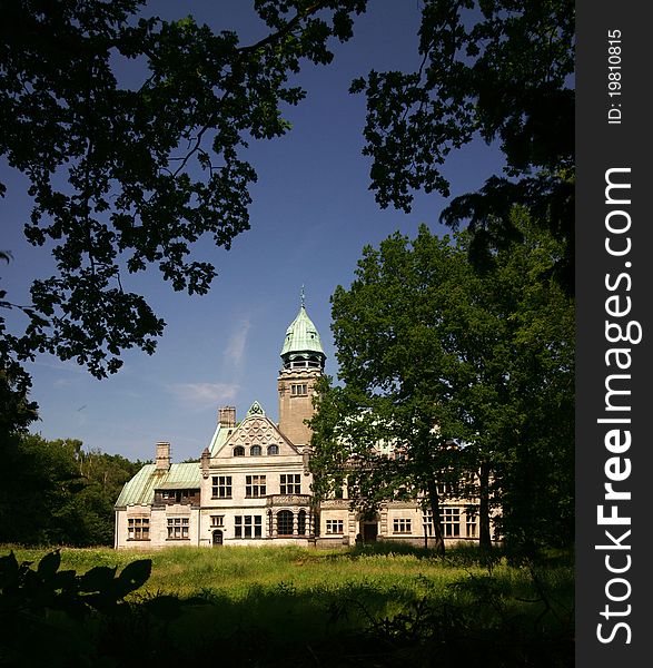 Grabau Castle is a fairy tale palace hidden away in the woods of Schleswig Holstein, Germany.