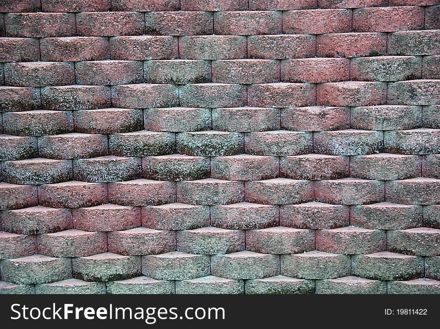 Abstract background of multicolored bricks. Abstract background of multicolored bricks