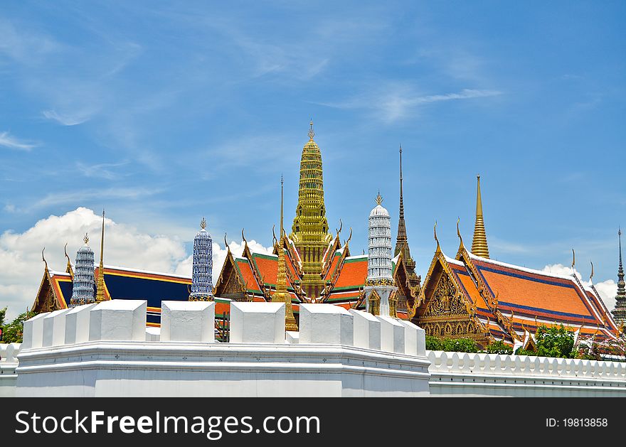 Golden Buddha Temple In Grand Palace