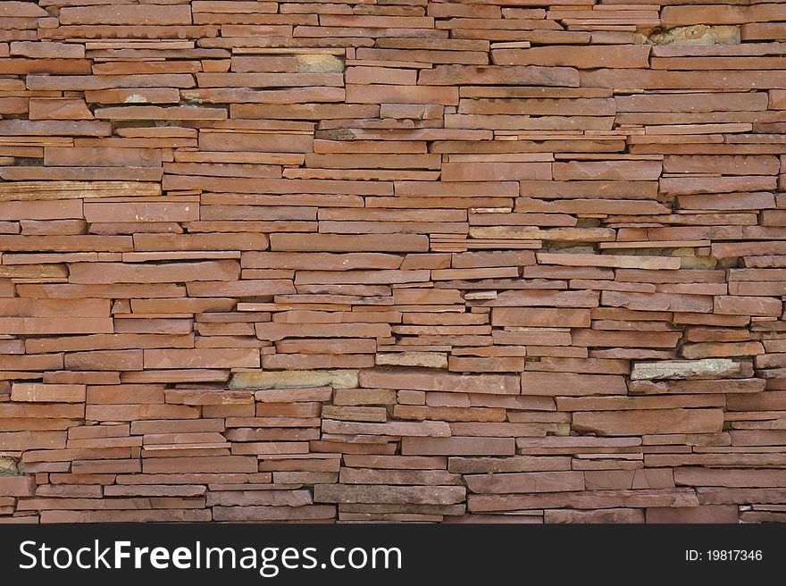 Brown brick pattern background texture
