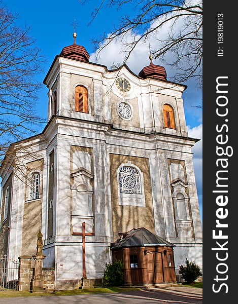 Church in the Czech Republic, Central Europe. Church in the Czech Republic, Central Europe.