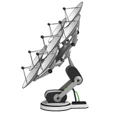 An Array Of Satellite Dishes Stock Images An Array Of Satellite Dishes Stock Images