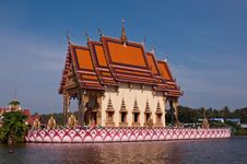 Temple In The Lake Stock Photography Temple In The Lake Stock Photography