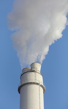 Smokin Smokestack Royalty Free Stock Photo